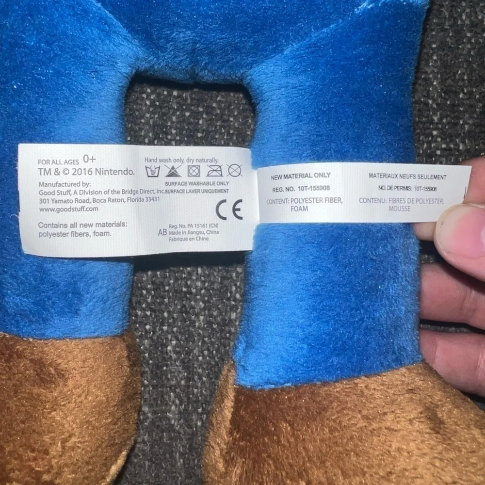 NWT Super Mario 18” Plush | Luigi